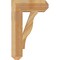 Ekena Millwork Funston Craftsman Rough Sawn Bracket, Western Red Cedar, 6"W x 20"D x 32"H BKT06X20X32FST04RWR - alternate 3